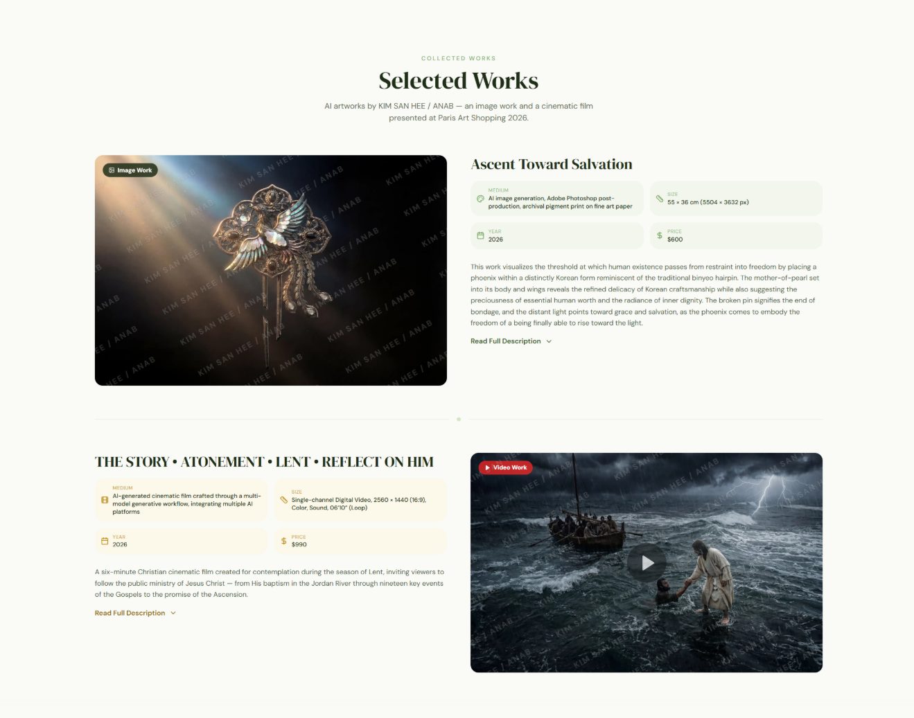 ANAB Selected Works — Ascent Toward Salvation 외